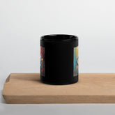 Soulful Strokes Black Glossy Mug - Beyond T-shirts